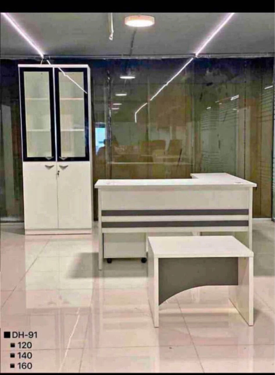 Al Mahjar, Furniture, SAR 1,  Office Desk L Shape 140cm ,160,180,200,220