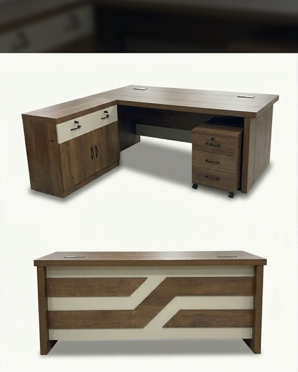 Al Mahjar, Furniture, SAR 1,  Office Desk L Shape 140cm ,160,180,200,220