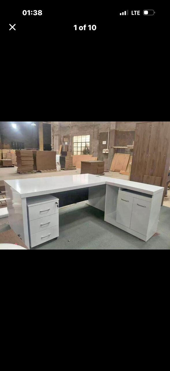 Al Mahjar, Furniture, SAR 1,  Office Desk L Shape 140cm ,160,180,200,220
