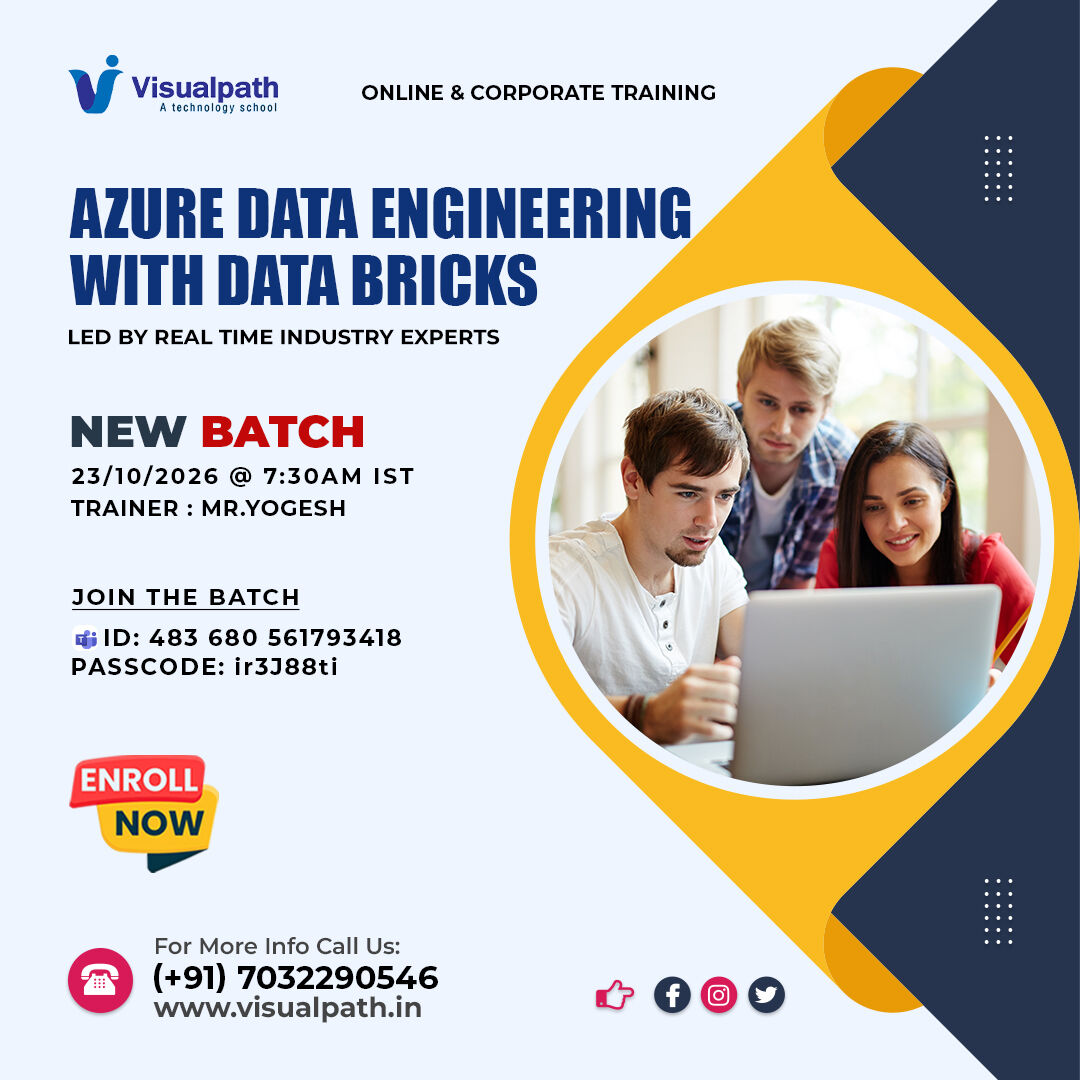 Hyderabad, Education, Azure Data Engineering And Databricks New Batch Starts Soon