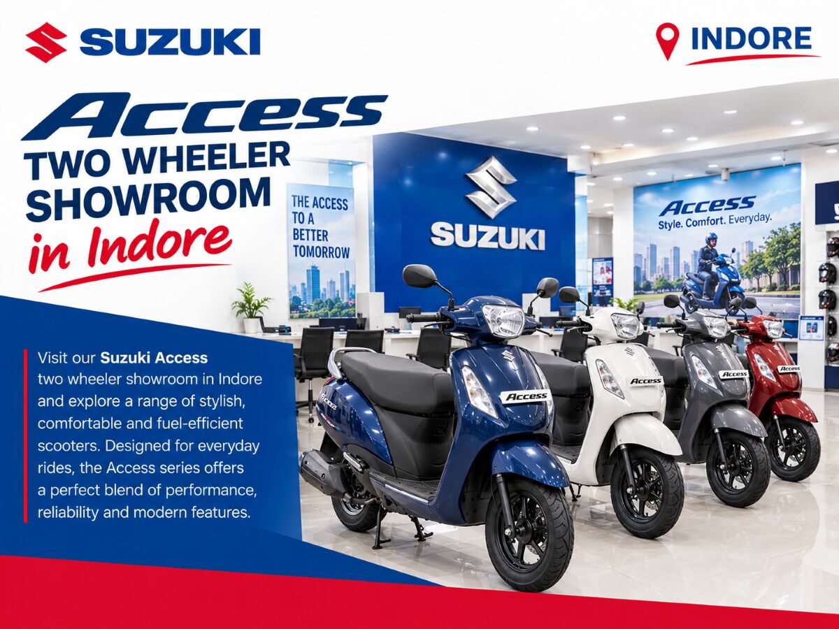Indore, Business, Evaluate Suzuki Access Visibility And Parking Practicality