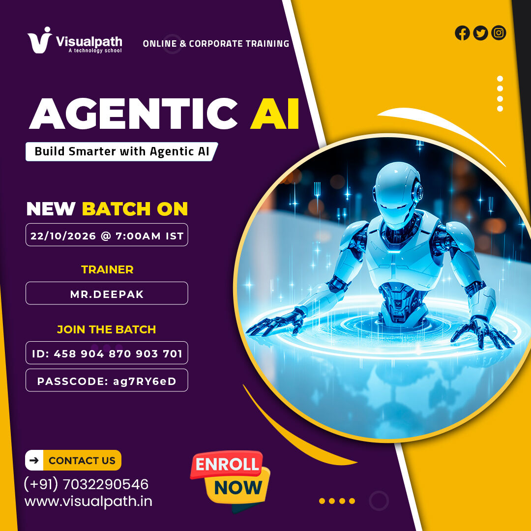 Hyderabad, Education, Agentic AI Course Online &ndash; Upcoming New Batch