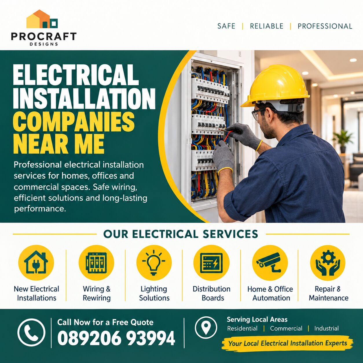 New Delhi, Interior Design, Professional Electrical Installation Services In Delhi NCR