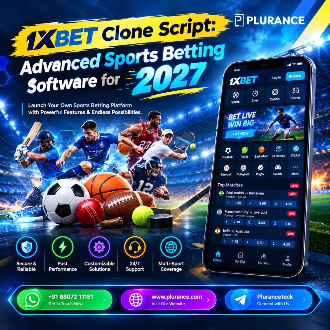 Dubai, Software Development, 1xbet Clone Script: Advanced Sports Betting Software For 2027