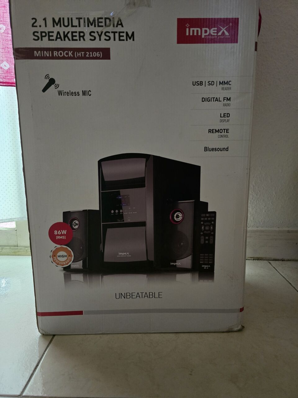 Madinat Al Ummal, Electronics, SAR 150,  Speaker