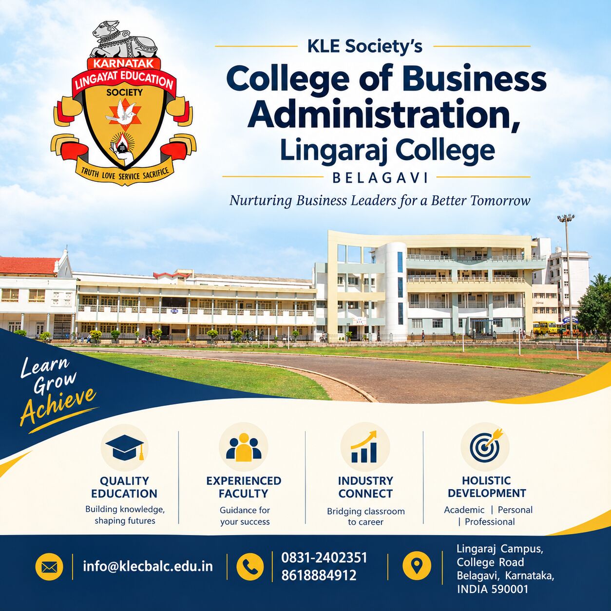Bangalore, Education, Seminars & Workshop - Bba Colleges In Karnataka | KLE BBA