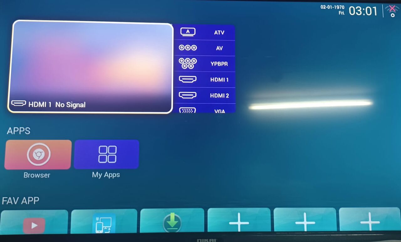 Khobar, Appliances, SAR 250,  NIKAI 32" Smart TV