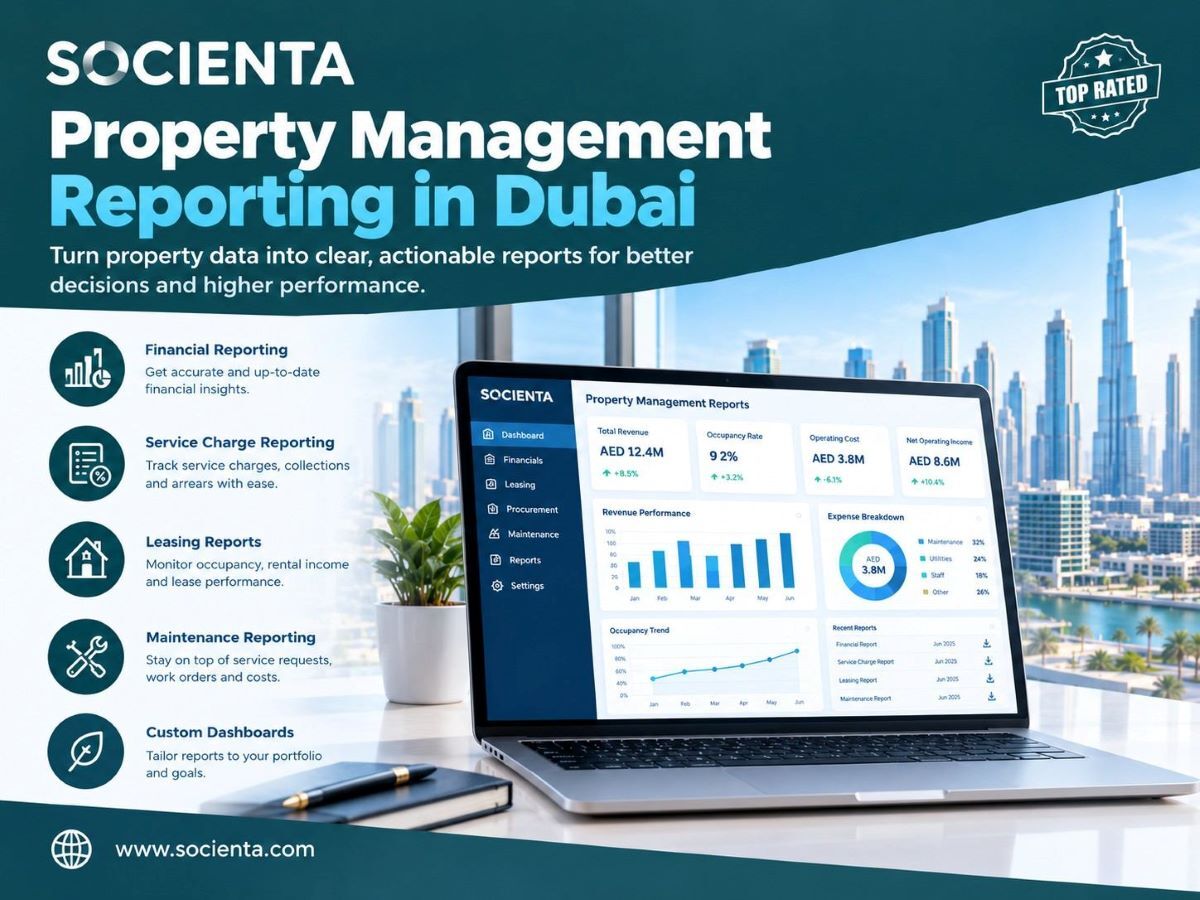 Dubai, Real Estate, Property Management Reporting For Budget Control In Dubai