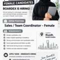 Sales / Team Coordinator &ndash; Female