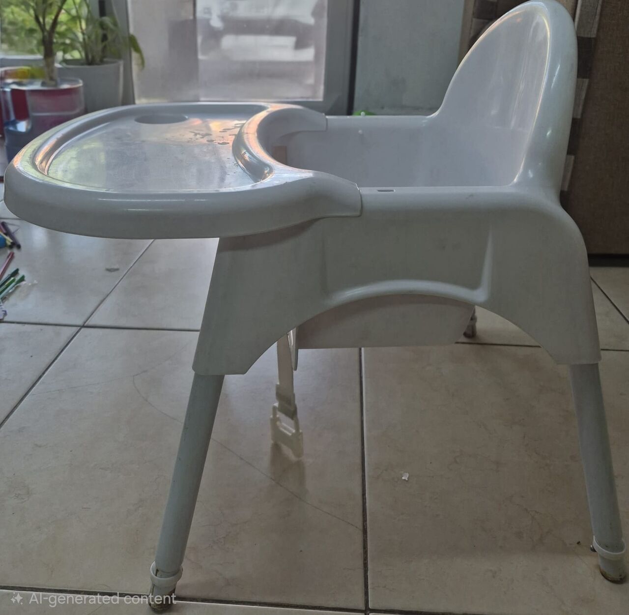 Al Yarmouk, Furniture, SAR 100,  For Sale - Doble Bed/Single Seater Sofa/TV Cabinet/ Baby Chair / Baby Stroller / Baby Crib