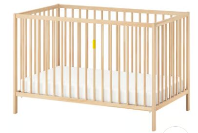 Al Yarmouk, Furniture, SAR 100,  For Sale - Doble Bed/Single Seater Sofa/TV Cabinet/ Baby Chair / Baby Stroller / Baby Crib