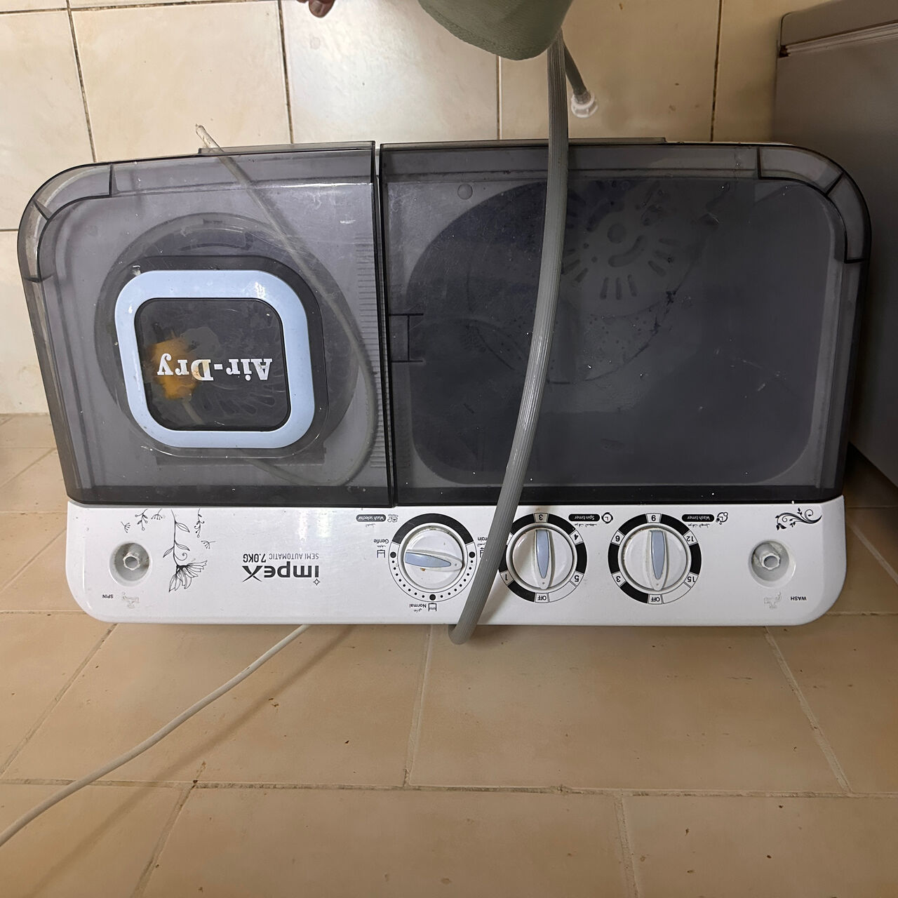 Al Khobar Al Shamalia, Appliances, SAR 300,  Impex Washing Machine Semi-automatic 7 Kg
