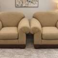SAR 120,  Two Cream Color Arm Chairs For Urgent Sale