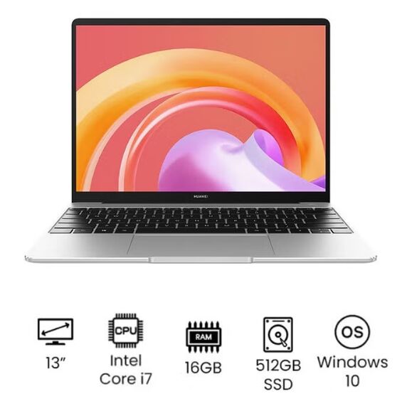 Al Dana, Computers, SAR 1500,  Matebook 13 Laptop With 13 Inch Touch Display,11th Gen Intel Core I7 CPU 2.8GHz/ 16GBRAM