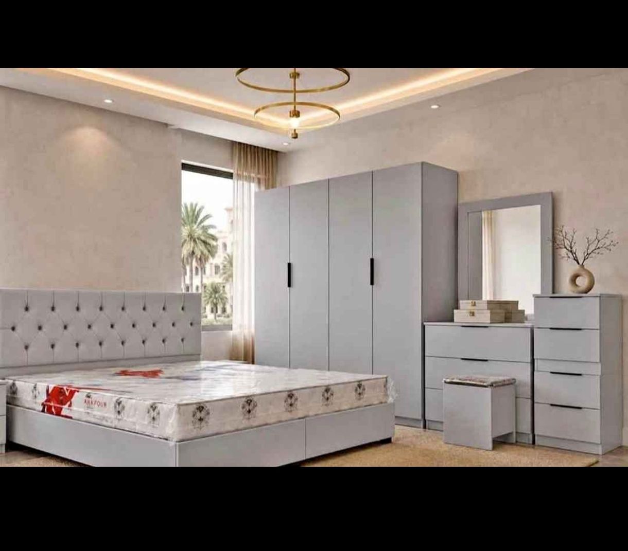 Jeddah, Furniture, SAR 1,  Complete Bedroom Set Available Brand New With Best Quality In All Colors Available