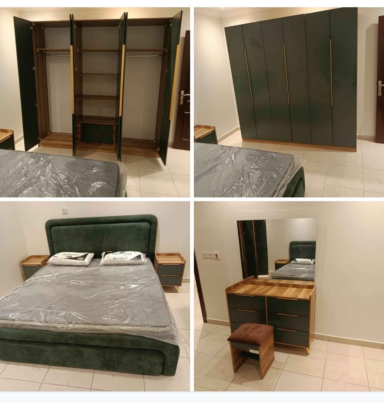Jeddah, Furniture, SAR 1,  Complete Bedroom Set Available Brand New With Best Quality In All Colors Available