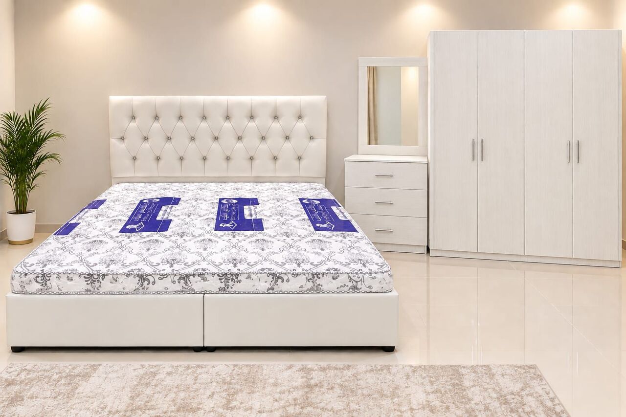 Al Safa, Furniture, SAR 1,  Complete Bedroom Set Available Brand New