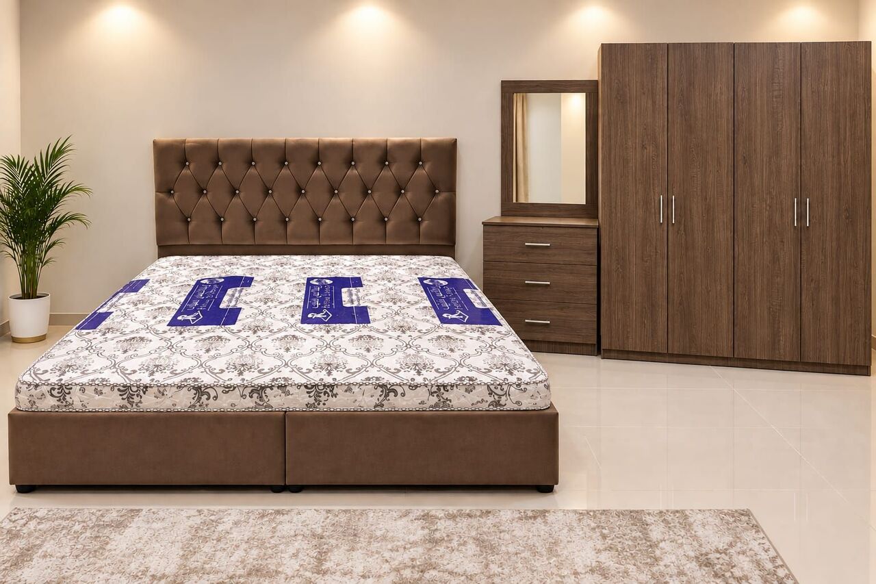 Al Safa, Furniture, SAR 1,  Complete Bedroom Set Available Brand New