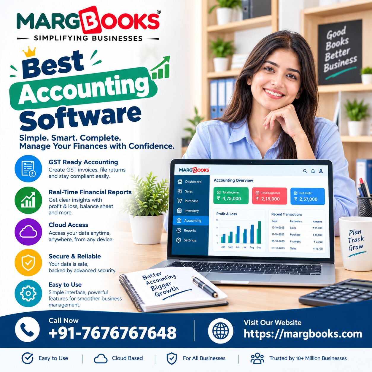 Noida, Software Development, Best Accounting Software For Small Businesses | MargBooks