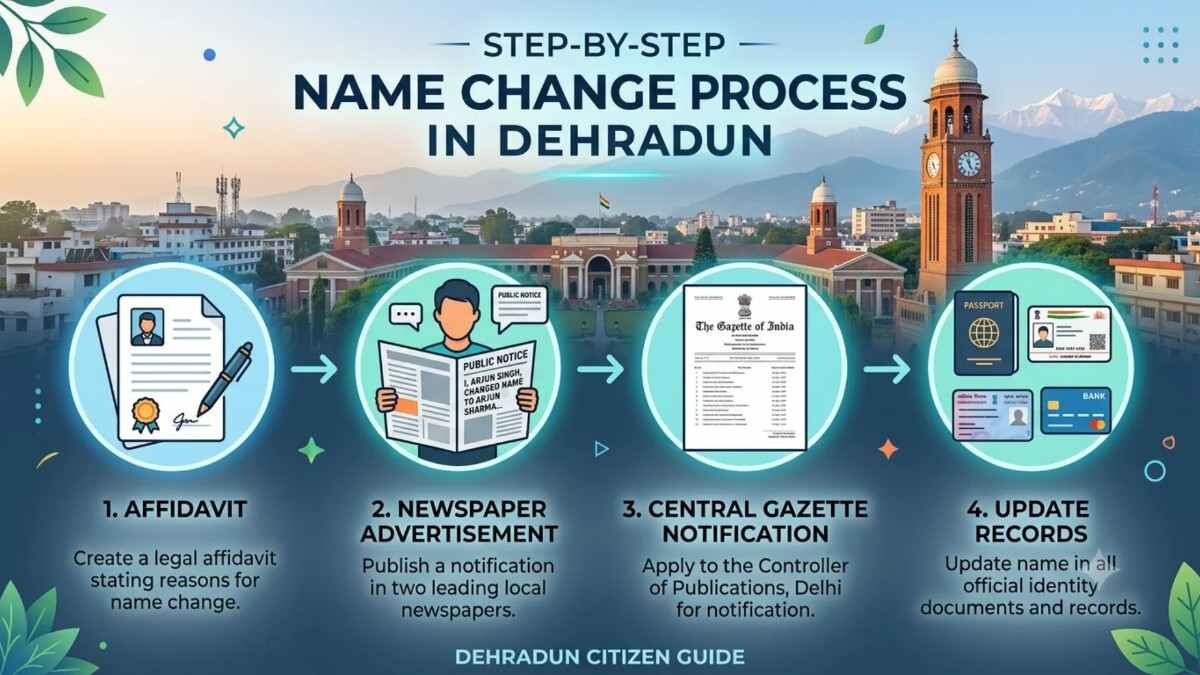 New Delhi, Legal, Easy Gazette Name Change Process In Dehradun | Vakil India