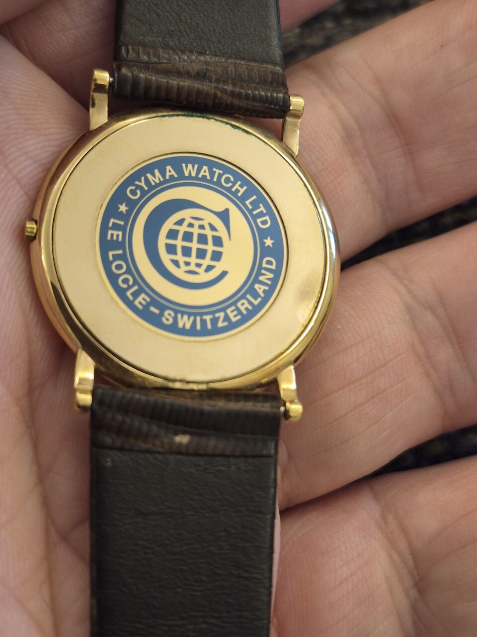 Riyadh, Watches, SAR 120,  CYMA Watch Ultra-thin For Men Or Ladies Original Swiss Made