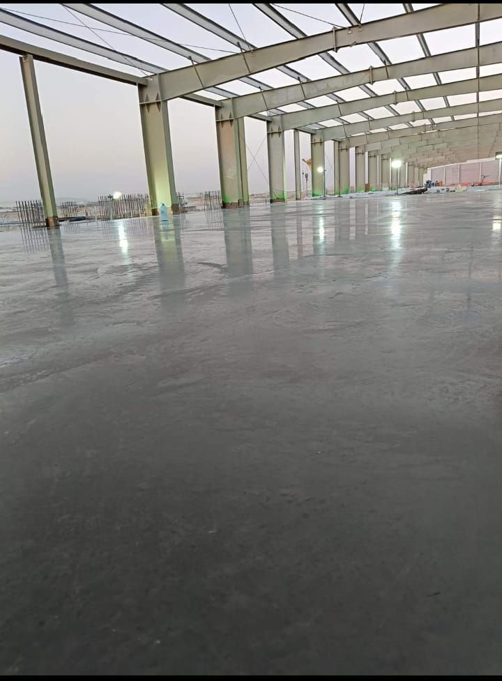 Riyadh, Construction, صبة مطبوعة الخراسانة ارضيات صبة ميزانية ص