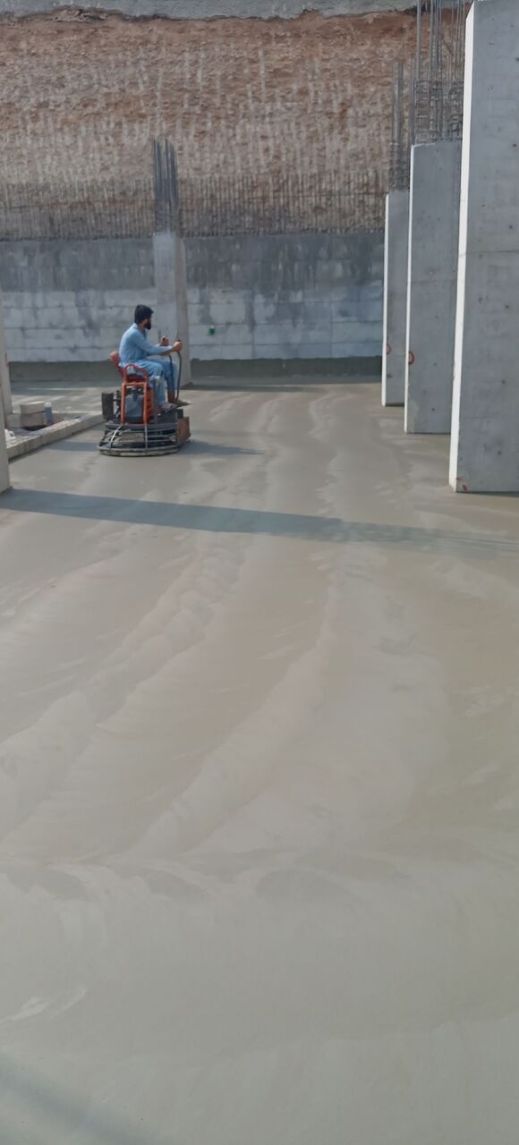 Riyadh, Construction, صبة مطبوعة الخراسانة ارضيات صبة ميزانية ص