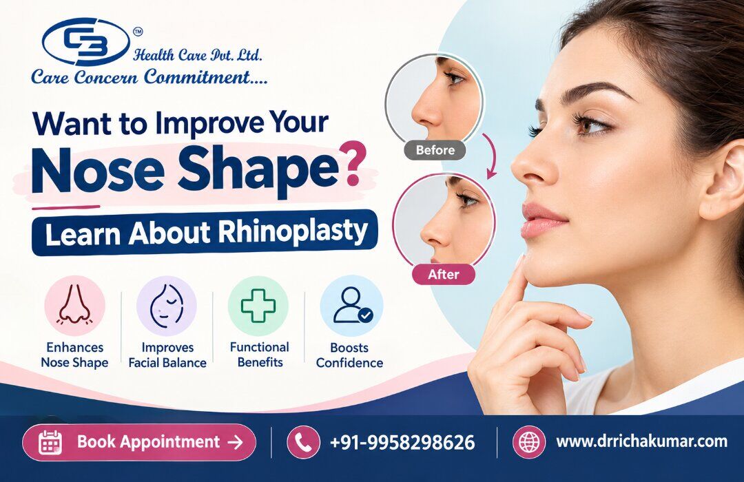 New Delhi, Health, Want To Improve Your Nose Shape? Learn About Rhinoplasty