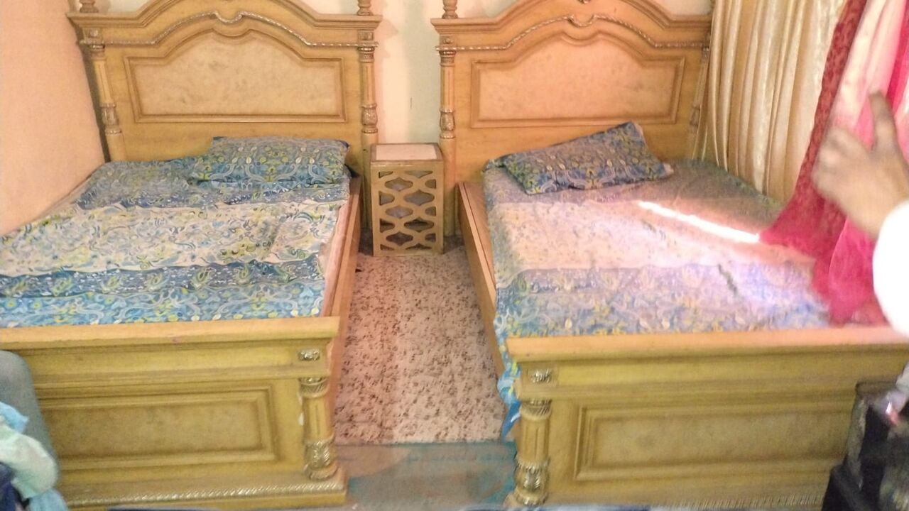 Madinah, Furniture, SAR 800,  I Have 2 Single Beds With Wardrobe For Sale.