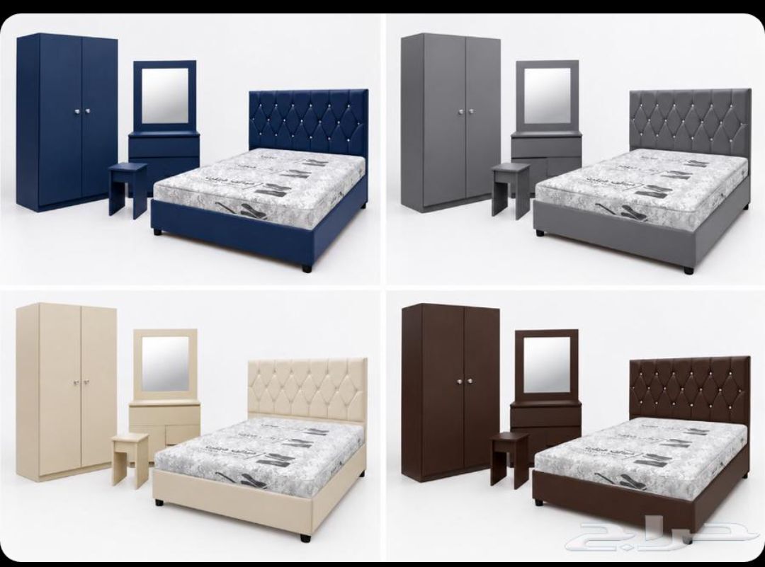 Jeddah, Furniture, SAR 5,  New Bedroom Set All Color Available