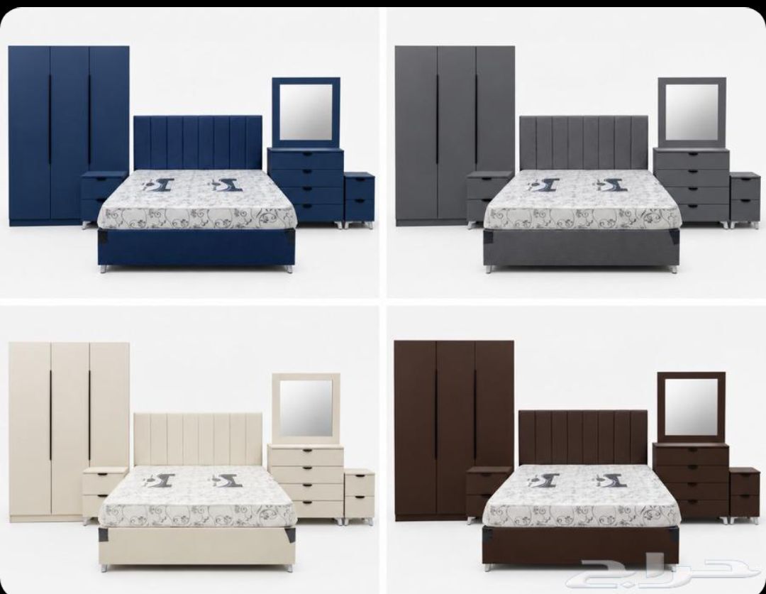 Jeddah, Furniture, SAR 5,  New Bedroom Set All Color Available