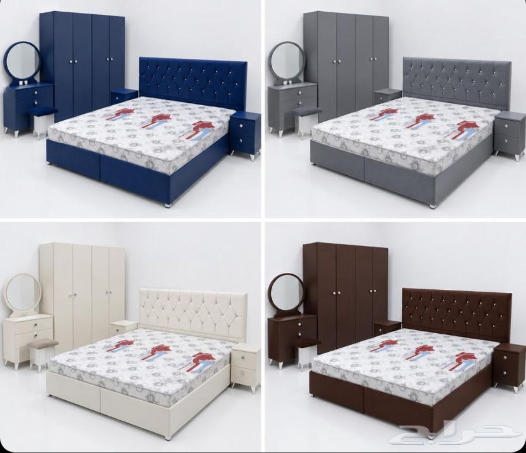 Jeddah, Furniture, SAR 5,  New Bedroom Set All Color Available