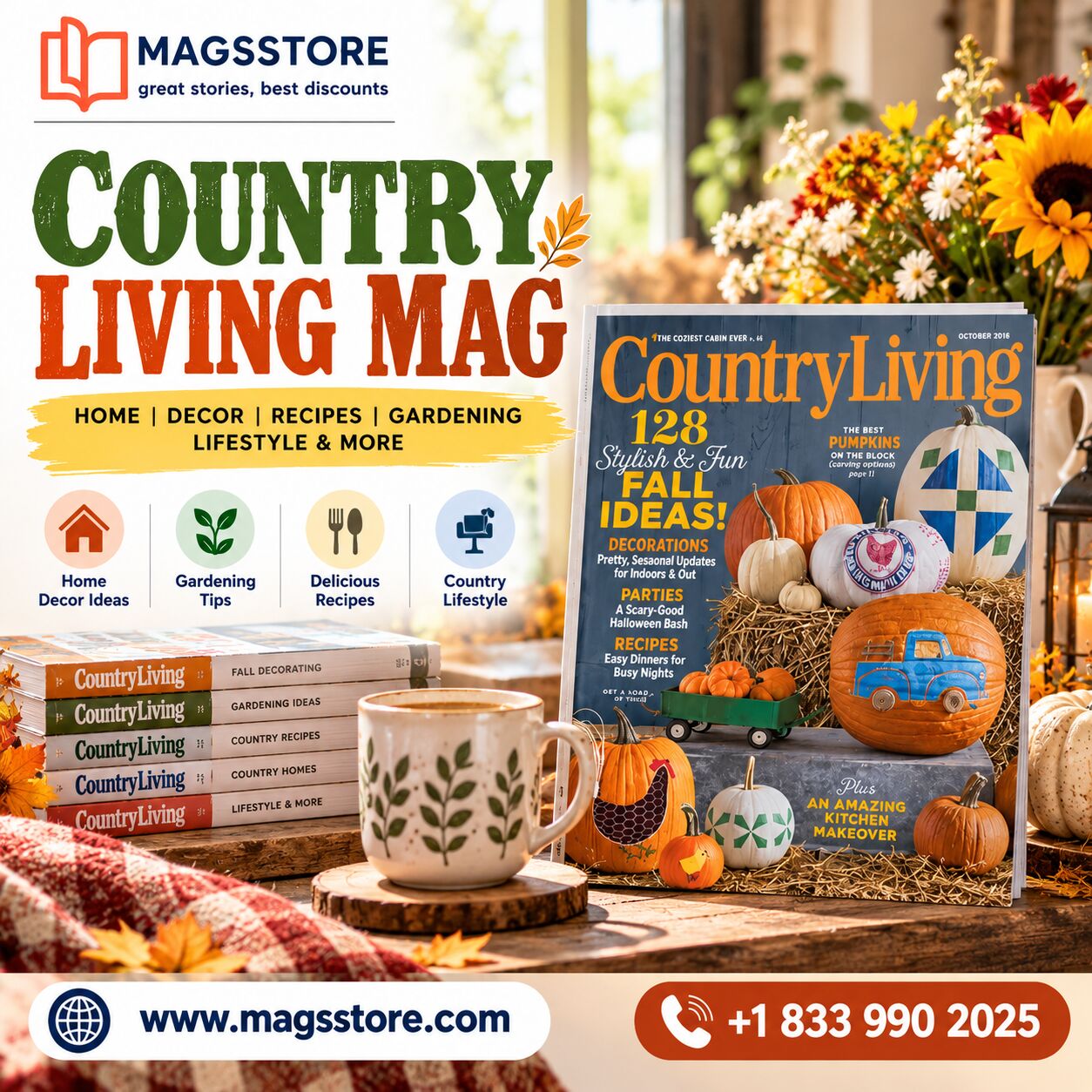 New York, Books, Country Living Mag For Home And Lifestyle Inspiration