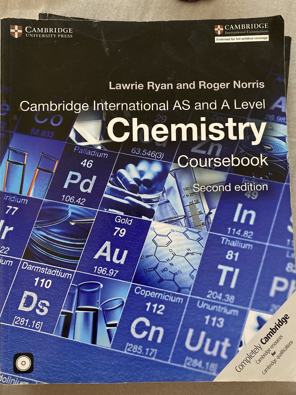 Riyadh, Books, SAR 180,  Cambridge AS & A Level Physics + Chemistry Coursebooks (2nd Ed) + CDs Included