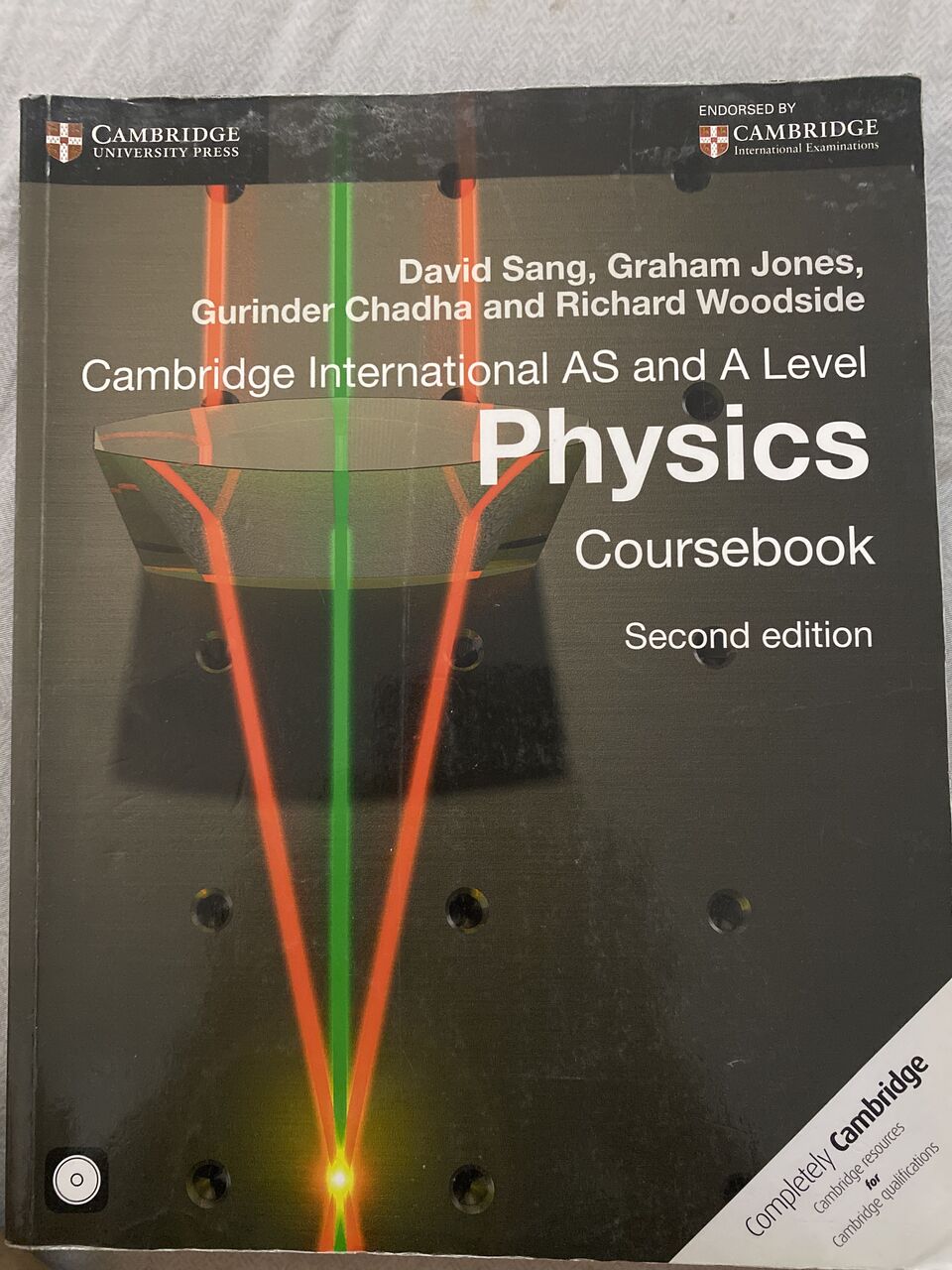 Riyadh, Books, SAR 180,  Cambridge AS & A Level Physics + Chemistry Coursebooks (2nd Ed) + CDs Included
