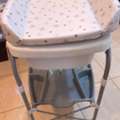 SAR 120,  Mr. Penguin 2-in-1 Baby Changing Table And Bathtub Unit (Bathinette)