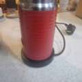 SAR 150,  Nespresso Aeroccino (red)