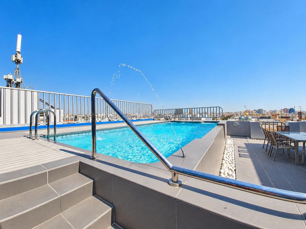 Kuwait City, Apartments, Flats, Houses & Villas, KWD 700/month,  3 BR,  180 Sq. Meter,  Modern Chic Furnished 3-Bedroom Apartment In Jabriya