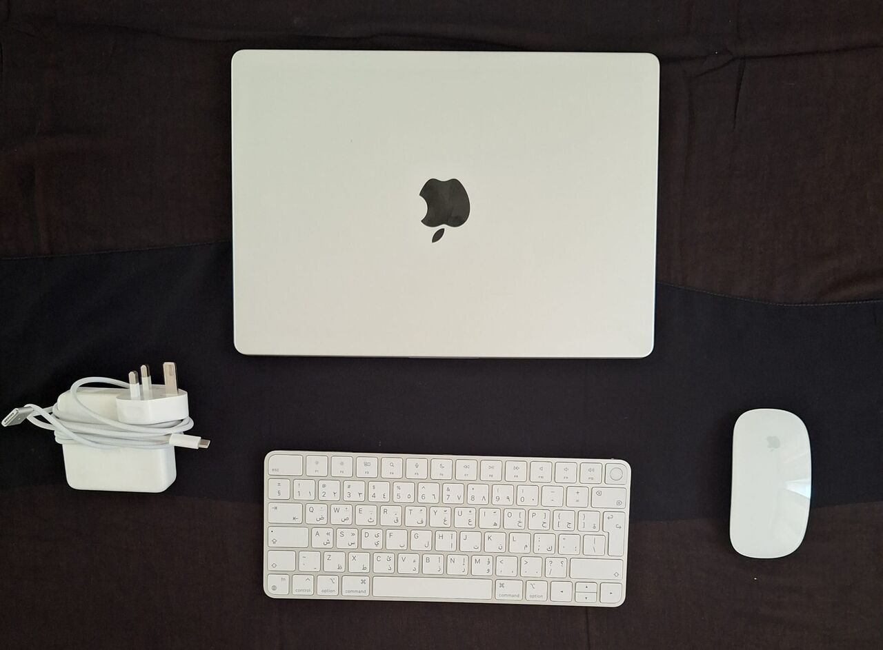 Jeddah, Computers, SAR 4500,  Apple MacBook Pro 14" M3 (2023) + Apple Keyboard & Magic Mouse