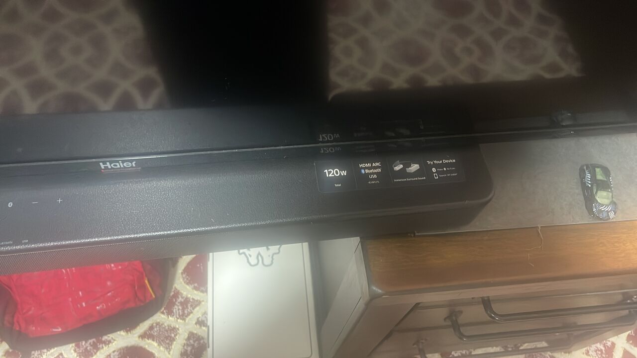 Riyadh, Appliances, SAR 1200,  Haier 65 Inch Smart Tv Oled With Sony Sound Bar
