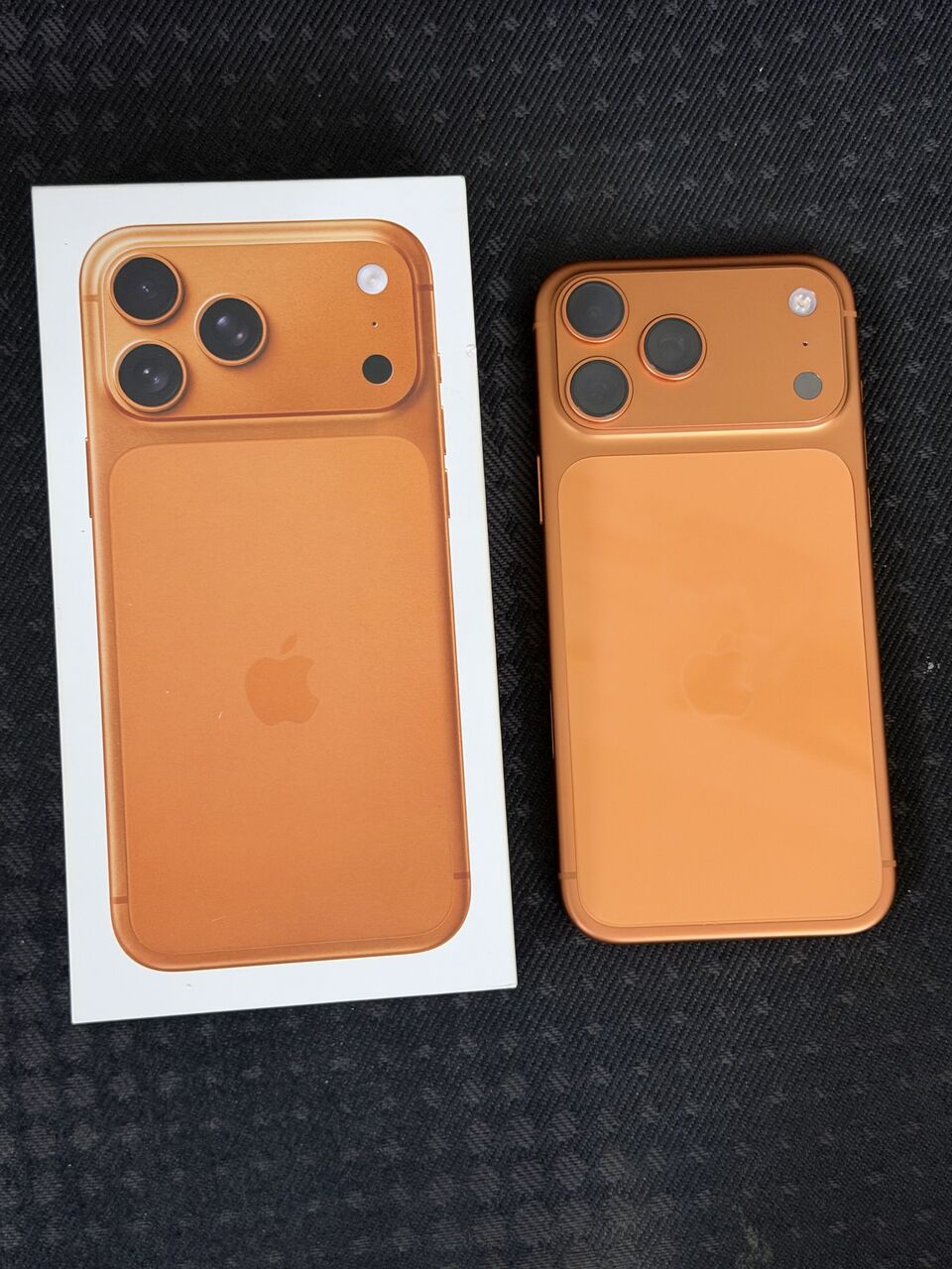 Jeddah, Mobile Phones, SAR 4700,  IPhone 17 Pro Max 256GB &ndash; Cosmic Orange | 100% Battery Health