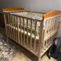 SAR 450,  Wooden Baby Cot