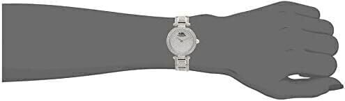 Riyadh, Watches, SAR 600,  Coach Silver Dial Crystal Watch In Riyadh