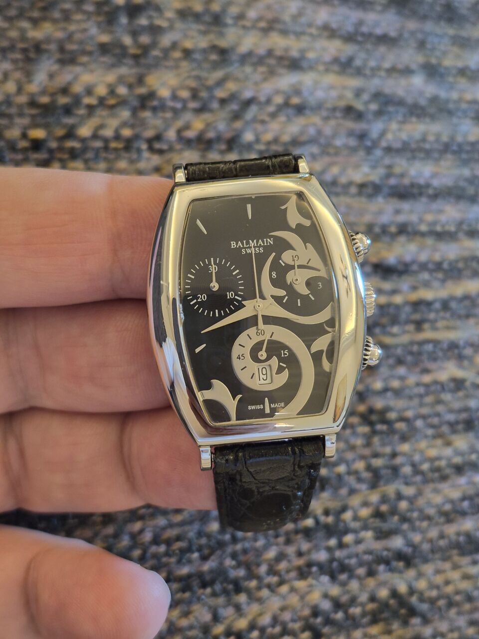 Riyadh, Watches, SAR 1150,  Balmain Chronograph Watch For Ladies Original Swiss Made