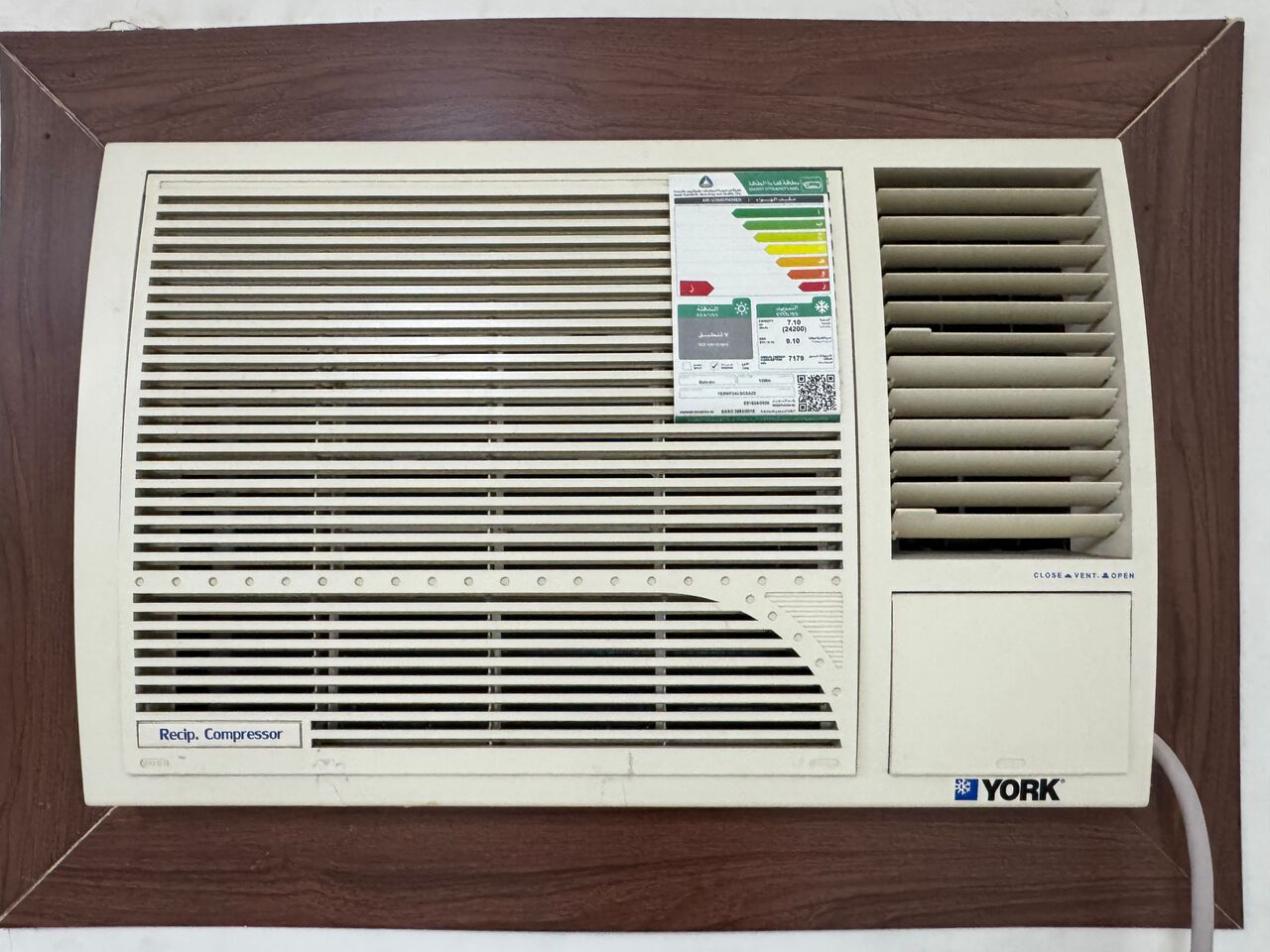 Dammam, Air Conditioners, SAR 1000,  Brand New YORK Window Air Conditioner (AC) 2 Ton