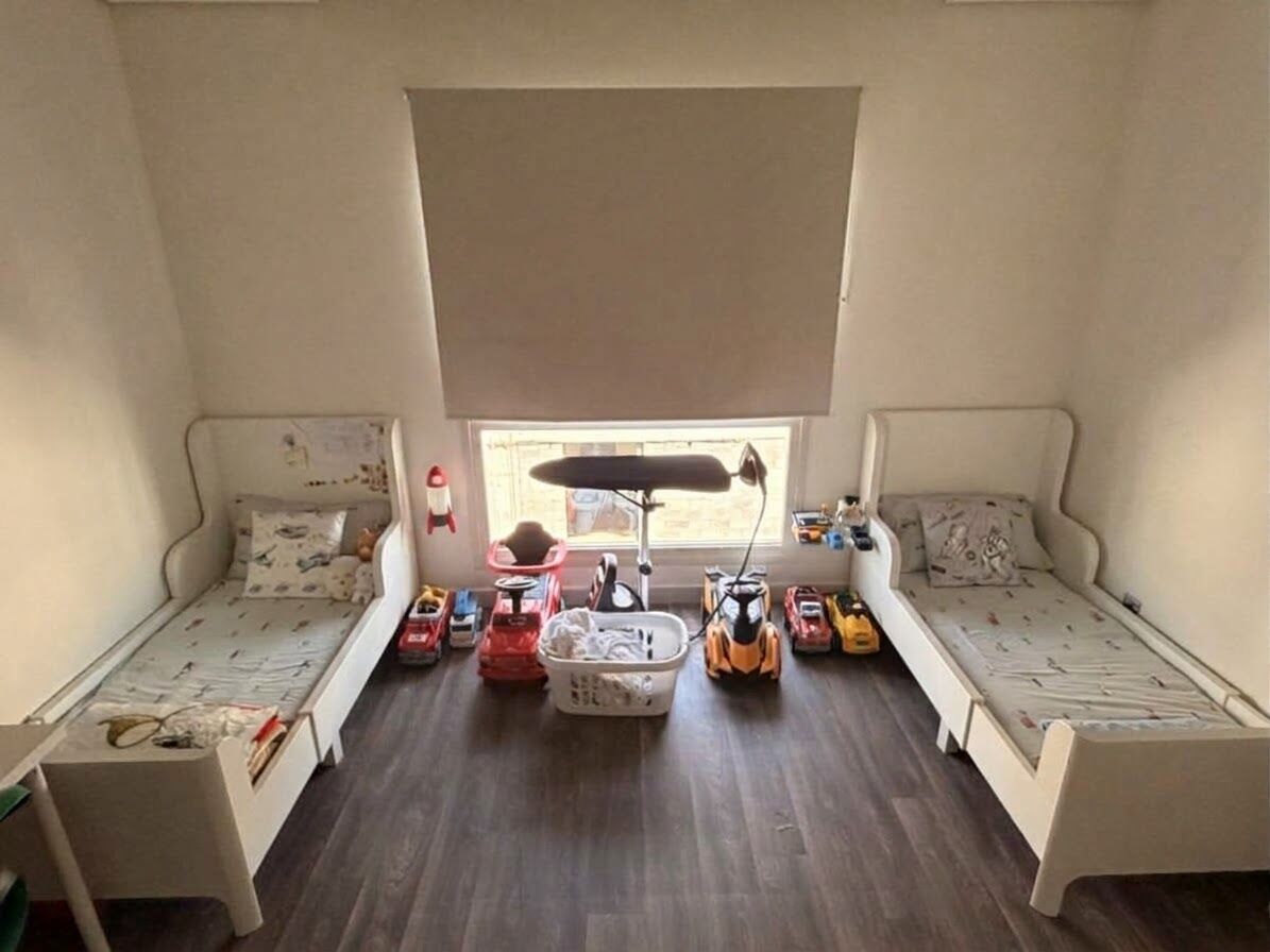 Khobar, Furniture, SAR 1980,  Ikea Kids Bed With Foam Mattress ( 2 Single Beds )