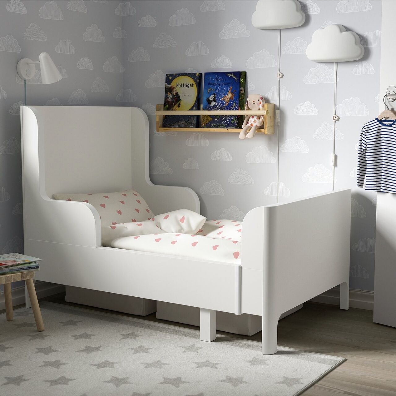 Khobar, Furniture, SAR 1980,  Ikea Kids Bed With Foam Mattress ( 2 Single Beds )