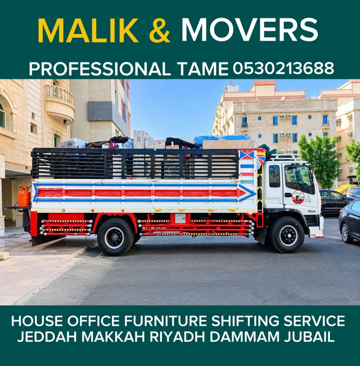 Jeddah, Labor/Moving, HOUSE SHIFTING 🍀 TRANSPORT MOVER PACKER COMPANY PROFESSIONAL TAME DYNA RANT 0530213688
