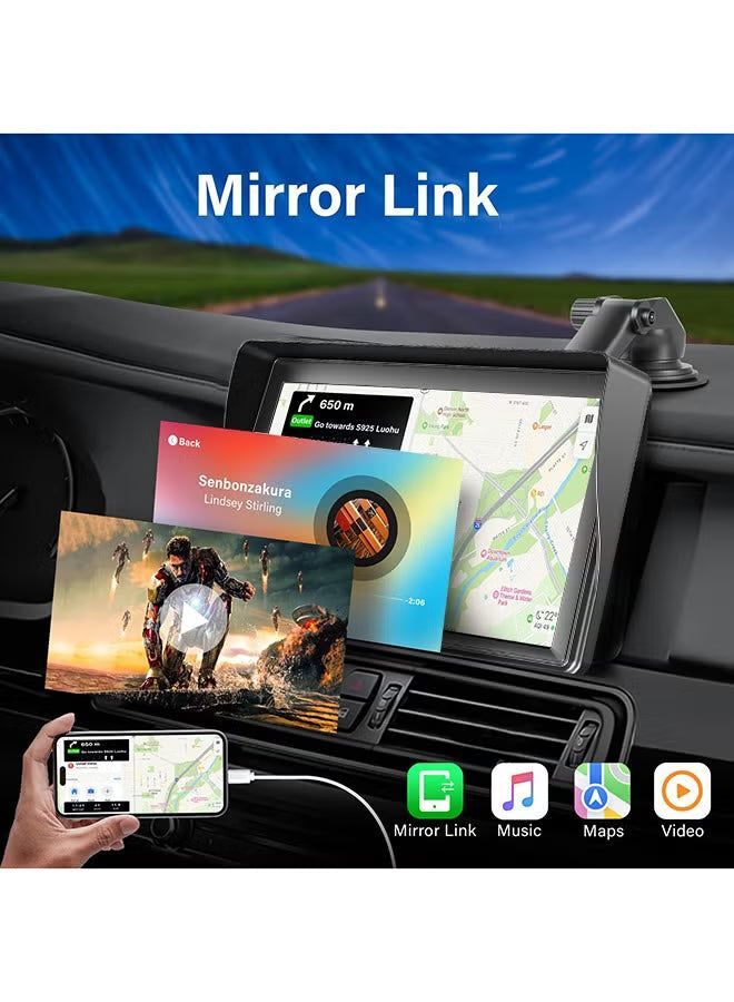 Riyadh, Temp Jobs, 7 Inch Touch Screen Car Display | Free Delivery In Ksa