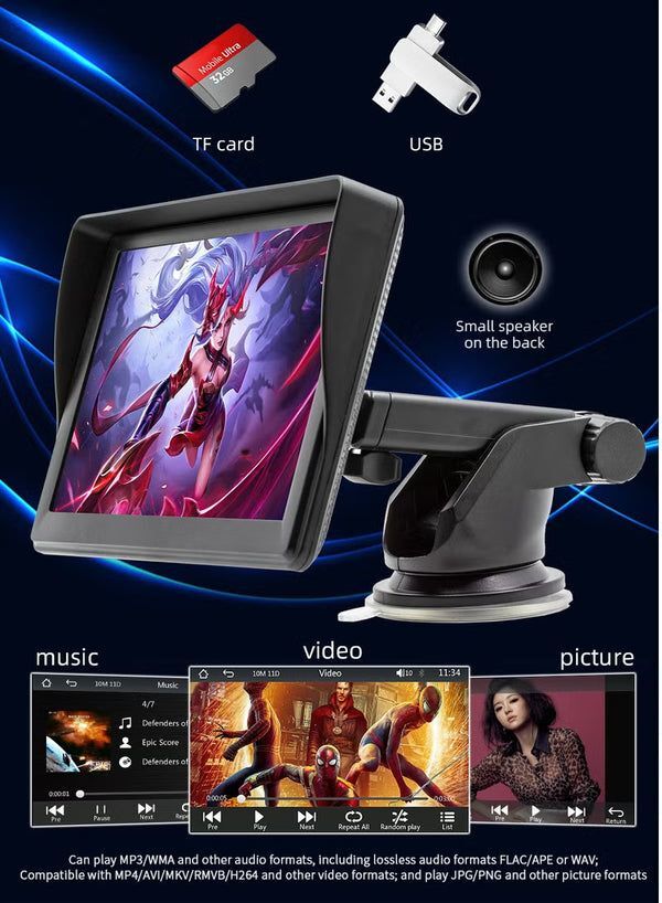 Riyadh, Temp Jobs, 7 Inch Touch Screen Car Display | Free Delivery In Ksa